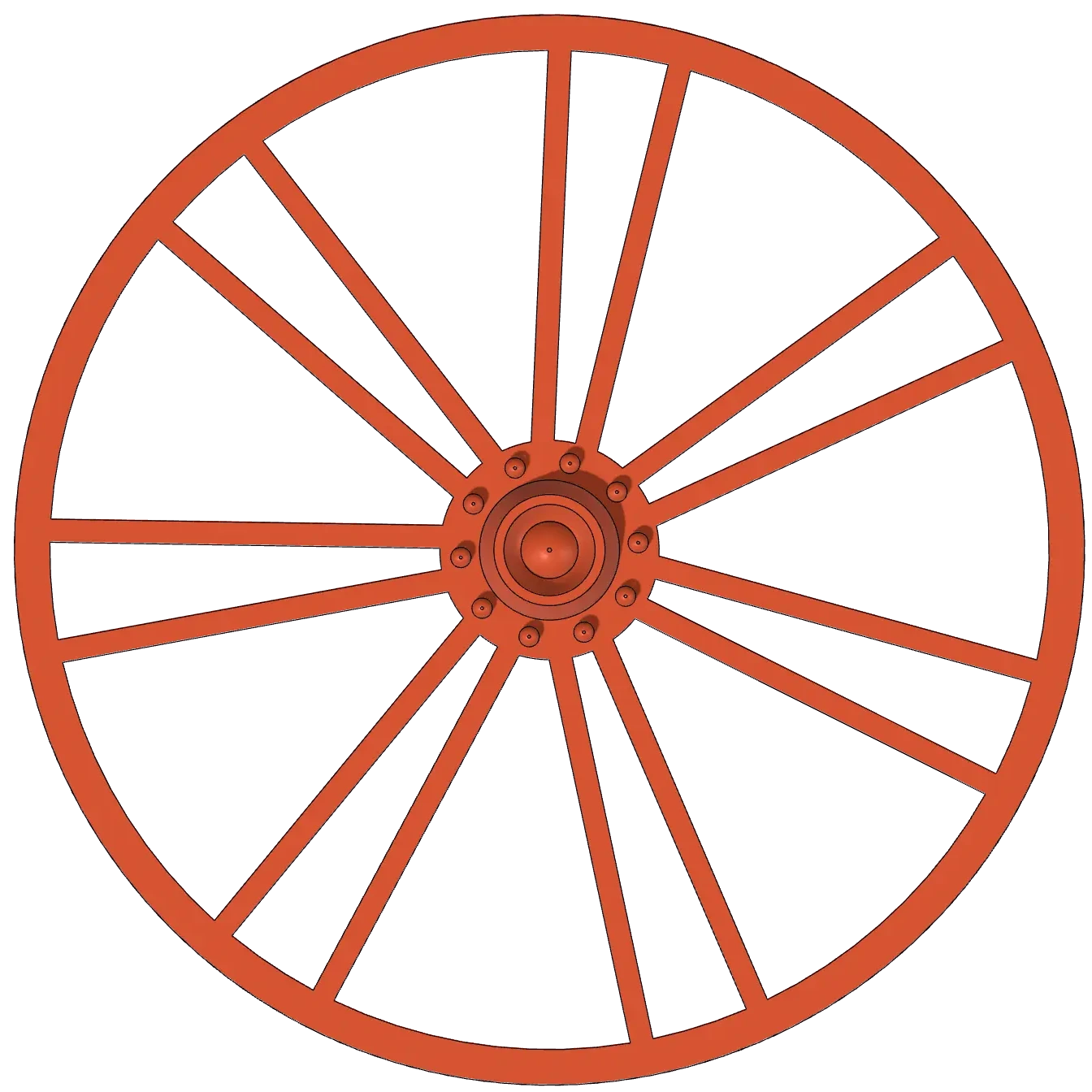 Two Spoke style bin rim
